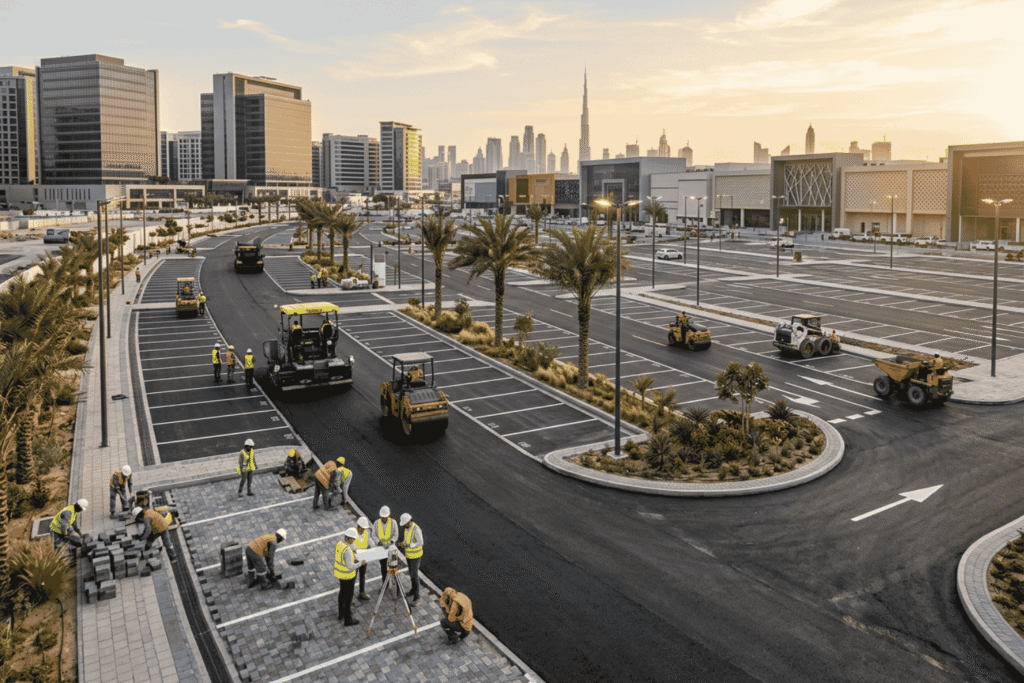 Car Park & Parking Area Paving