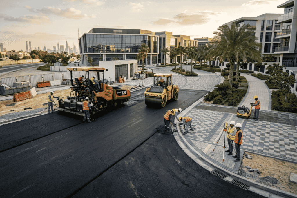 Driveway & Access Road Paving
